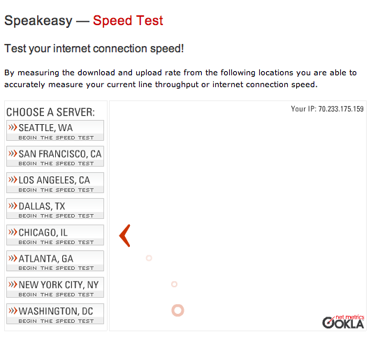 speed connect test
